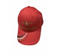 Aeronautica Militare HA1205 Herrenmütze bestickt 313° Gruppe Pfeile dreifarbig, rot, One size