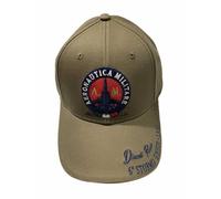 Aeronautica Militare HA1208 Herren Baseballkappe mit Visier, rote Teufel, militär-grün, One size