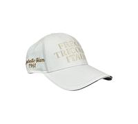 Aeronautica Militare HA1209 Herrenmütze bestickt dreifarbige Pfeile, Weiß, One size