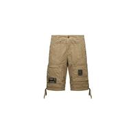 Aeronautica Militare Herren Anti-G Bermuda aus Baumwolle 251BE041CT1122 8057630515512-44, 57625 Savannah Beige, XXL