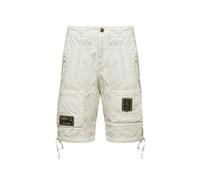 Aeronautica Militare Herren Anti-G Bermuda aus Baumwolle 251BE041CT1122 8057630515512-44, 73062 Weiß, M