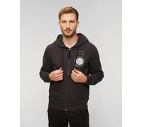 Aeronautica Militare Herren-kapuzensweatshirt Mit Reißverschluss 232fe1818f518-34365 Grau L