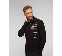 Aeronautica Militare Herren-poloshirt 232po1723j611-34300 Schwarz L