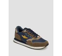 Aeronautica Militare Herren-sneaker 252sc0288uct03545-94691 Braun;Dunkelblau 45