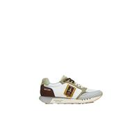 Aeronautica Militare Herren-Sneaker Weiß/Grün US26AR07 261SC0292UCT03331, Weiß Grün, 42 EU