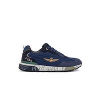 Aeronautica Militare Herren-Sneakers, SC0276UCT04249, SC276, 08184 Marineblau, 44 EU