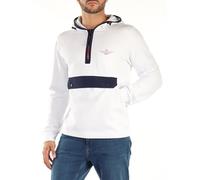 Aeronautica Militare Herren Sweatshirt Art 222FE1696F421 A-I 22 Farbe wählbar Größe wählbar, Off White, M