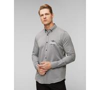 Aeronautica Militare Herrenhemd In Grau 241ca1240ct3263-34379 Grau M