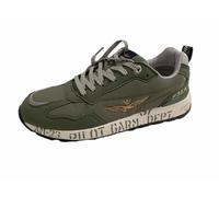 Aeronautica Militare Herrenschuhe, Sneakers, SC276CT3332, SC276, 39338 Grün, 45 EU