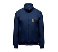 Aeronautica Militare Jacke AB3050 Sailor Jacket mit abnehmbarer Kapuze für Herren, Blinker Tricolori, blau, XXL