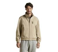 Aeronautica Militare Jacke AB3050 Sailor Jacket mit abnehmbarer Kapuze für Herren, Blinker Tricolori, beige, M