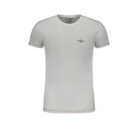 AERONAUTICA MILITARE Kontrast T-Shirt mit Druck und Logo von - Größe: M