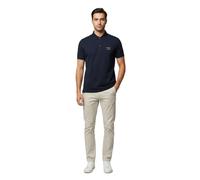 Aeronautica Militare Kurzarm-Poloshirt aus mercerisierter Baumwolle 261PO1907UJ00682, blau, Small