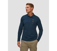 Aeronautica Militare Langärmeliges Herren-poloshirt In Marineblau 252po1887uj00705-21315 Dunkelblau XXL