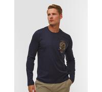 Aeronautica Militare Langarmshirt Für Herren In Marineblau 252ts2467uj00703-8184 Dunkelblau XXL