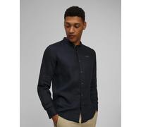 Aeronautica Militare Leinenhemd Für Herren In Marineblau 251ca1272ct3089-8184 Dunkelblau L