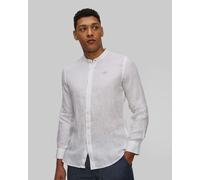 Aeronautica Militare Leinenhemd Für Herren In Weiß 251ca1272ct3089-73009 Weiß 3XL