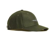 Aeronautica Militare Mütze aus Wollmischgewebe, bestickt, grün, One size