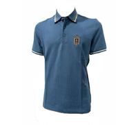 Aeronautica Militare PO1914 Herren-Poloshirt, Hemd, kurzärmelig, dreifarbig, 21322 Hellblau, XL