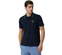 Aeronautica Militare Poloshirt Basic Blau A.M. 251PO1308P82 Herren, blau, XL