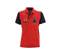 Aeronautica Militare Rotes Poloshirt für Herren, Motiv: rote Teufel, 251PO1856P191, rot, XL