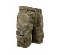 Aeronautica Militare Shorts Bermuda BE250 Cargo Comfort Fit Herren Shorts Shorts, Camouflage, 56