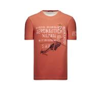 Aeronautica Militare 261ts2528uj00641 Kurzarm-t-shirt L Paprika