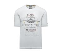 Aeronautica Militare TS2536 F-35 Herren-T-Shirt, T-Shirt, Sweatshirt, Weiß, XL