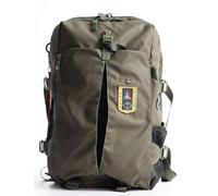 Aeronautica Militare Zaino Aeronautica Militare Frecce Rucksack Grün Large Camouflage Laptop Rucksack für Schule, Arbeit, Freizeit, Sport, Reise