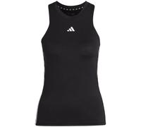 Aeroready Train Essentials Regular 3-Streifen Tanktop Damen T-Shirt, schwarz, Gr. XL