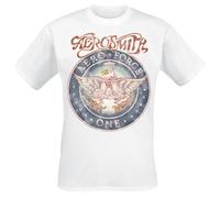 Aerosmith Aero Force One Seal T-Shirt weiß in XXL