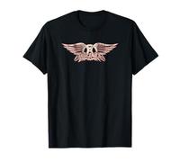 Aerosmith American Rock Music Band Logo by Rock Off T-Shirt