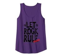 Aerosmith - Lass Rock herrschen Tank Top, Damen, Violett, L