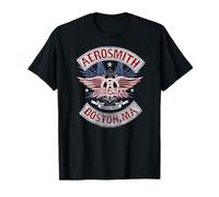 Aerosmith Offizielles Boston Pride Rock Band Fan Merch T-Shirt