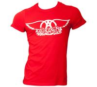Aerosmith - T-Shirt Logo - rot XXL