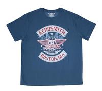 Aerosmith - T-Shirt # Xl Blue Unisex # Boston Pride