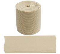 AERZETIX - C67413 - Gummiband flach gewebt 1 m - breite 50 mm - farbe beige - aus polyester und latex - konfektion, kurzwaren, nähen, bekleidung, stoffe, gürtel, hosen, rocke