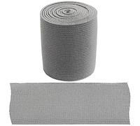 AERZETIX - C67418 - Gummiband flach gewebt 1 m - breite 50 mm - farbe grau - aus polyester und latex - konfektion, kurzwaren, nähen, bekleidung, stoffe, gürtel, hosen, rocke