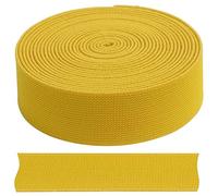 AERZETIX - C67769 - Gewebtes flaches elastisches Band/Gurtband 3 m - Breite 20 mm - Farbe Gelb