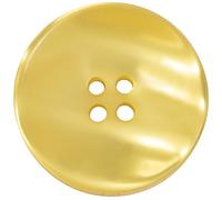 AERZETIX - C74041-10er-Set Nähknöpfe Ø20x3 mm mit 4 Löchern 32L L32 - goldfarben - aus kunststoff - Öffnung 1.8 mm - hobby kurzwaren nähen kleidung dekoration