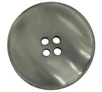 AERZETIX - C74042-10er-Set Nähknöpfe Ø20x3 mm mit 4 Löchern 32L L32 - Farbe grau-grün - aus kunststoff - Öffnung 1.8 mm - hobby kurzwaren nähen kleidung dekoration