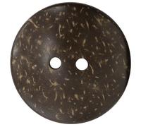 AERZETIX - C74295-10er-Set runde Nähknöpfe Ø50 mit 2 Löchern L80 80L - Durchmesser der Öffnung 5 mm - farbe kokosnuss - aus kunststoff - hobby kreatives nähen kurzwaren mode