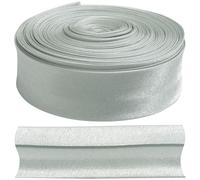 AERZETIX - C77351 - Gefaltetes schrägband 9 Meter x 18mm - aus Polyester - Farbe hellgrau-grün