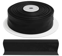 AERZETIX - C77456 - Rolle gefaltetes Schrägband zum Nähen 10 Meter x 30 mm - 5% Lycra und 95% Polyester - Farbe Schwarz