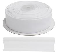 AERZETIX - C77458 - Rolle gefaltetes Schrägband zum Nähen 10 Meter x 30 mm - 5% Lycra und 95% Polyester - Farbe Weiß