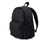 AEVOR Everyday Pack Schwarz - Rucksack mit 16“ Laptopfach & Befestigungssystem für Yogamatte & Fahrradlicht - für den Alltag, Uni, Büro oder Schule - Wasserabweisend - Aus recyceltem PET - 20L