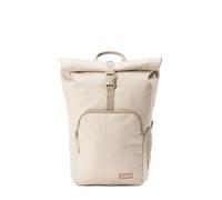 AEVOR Rolltop Small, Kleiner Rucksack für Damen und Herren, 22-25L Volumen, 14" Laptopfach, Frontfach, ergonomisch gepolstert, leicht, Alltag, Beruf, Schule, Tagesrucksack, Beige