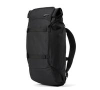 AEVOR Travelpack Black Eclipse - Wasserabweisender Rucksack - 38 Liter - 15” Laptopfach Gepolstert - Viele Taschen & Fächer - Atmungsaktives Rückenteil - Nachhaltiges Material