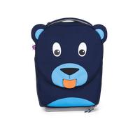 Affenzahn Kinderkoffer fürs Handgepäck, Kindertrolley zum Reisen, Kinderkoffer mit Rollen, 18 L Bär - Blau
