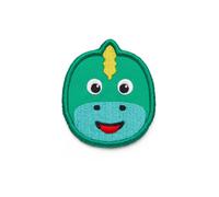 Affenzahn Klett-Badge Dinosaurier, Patch türkis